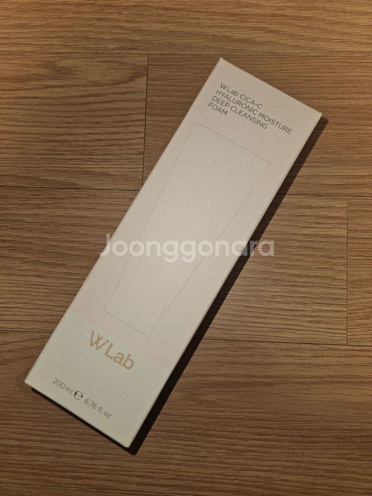 (반택포)더블유랩 시카씨 모이스처 딥 클렌징폼 200g--1