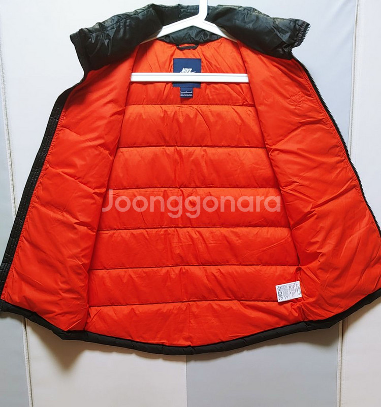 [XL] 나이키 덕다운 패딩조끼 블랙368--1