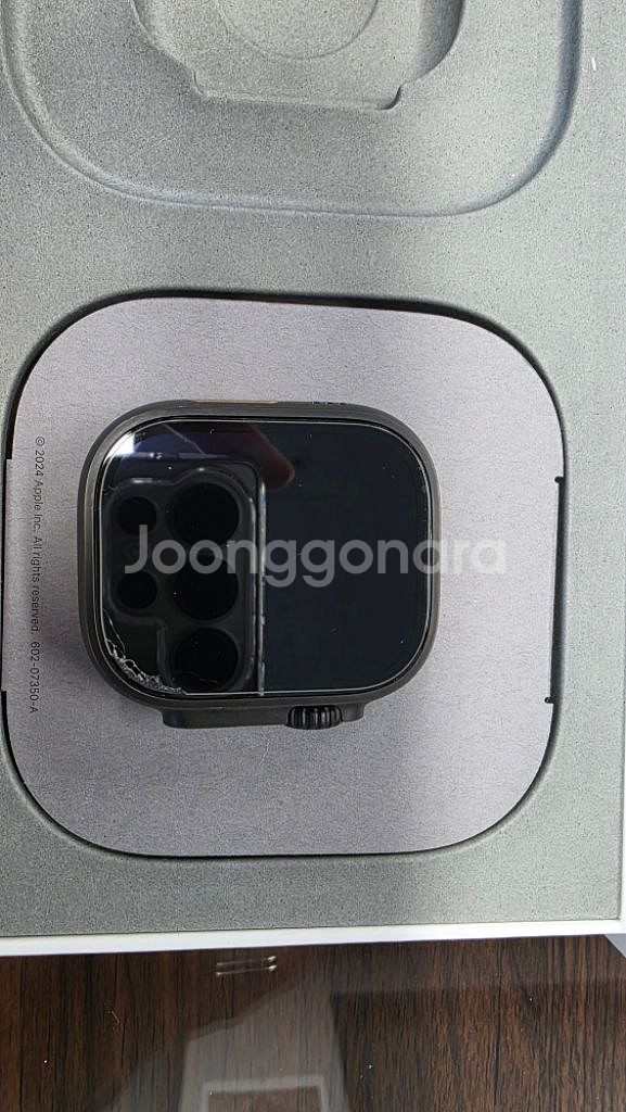 애플워치울트라2 블랙--3