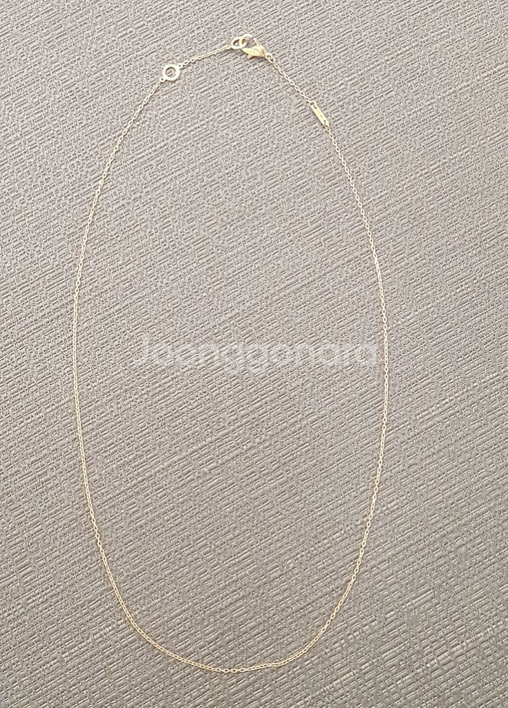 18k 핑크 골드 목걸이--3