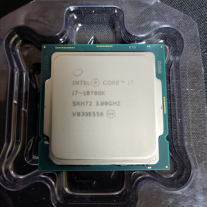 컴퓨터 CPU 인텔 I7 10700K