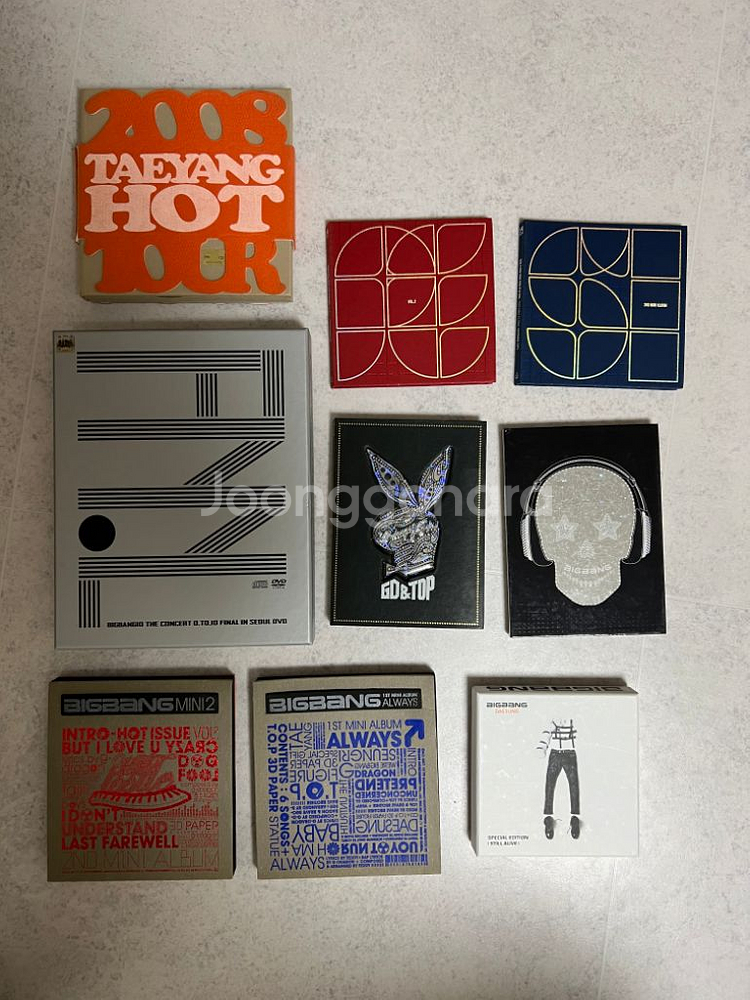 빅뱅 앨범 & DVD--0