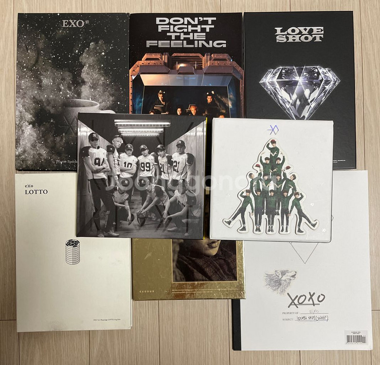 엑소 앨범,시즌그리팅,생일팔찌,목걸이 팔아요--1