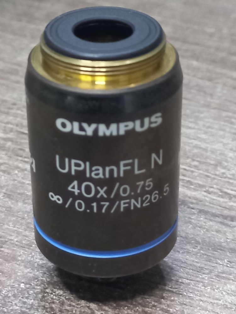올림프스 형광현미경 대물렌즈 판매 이미지