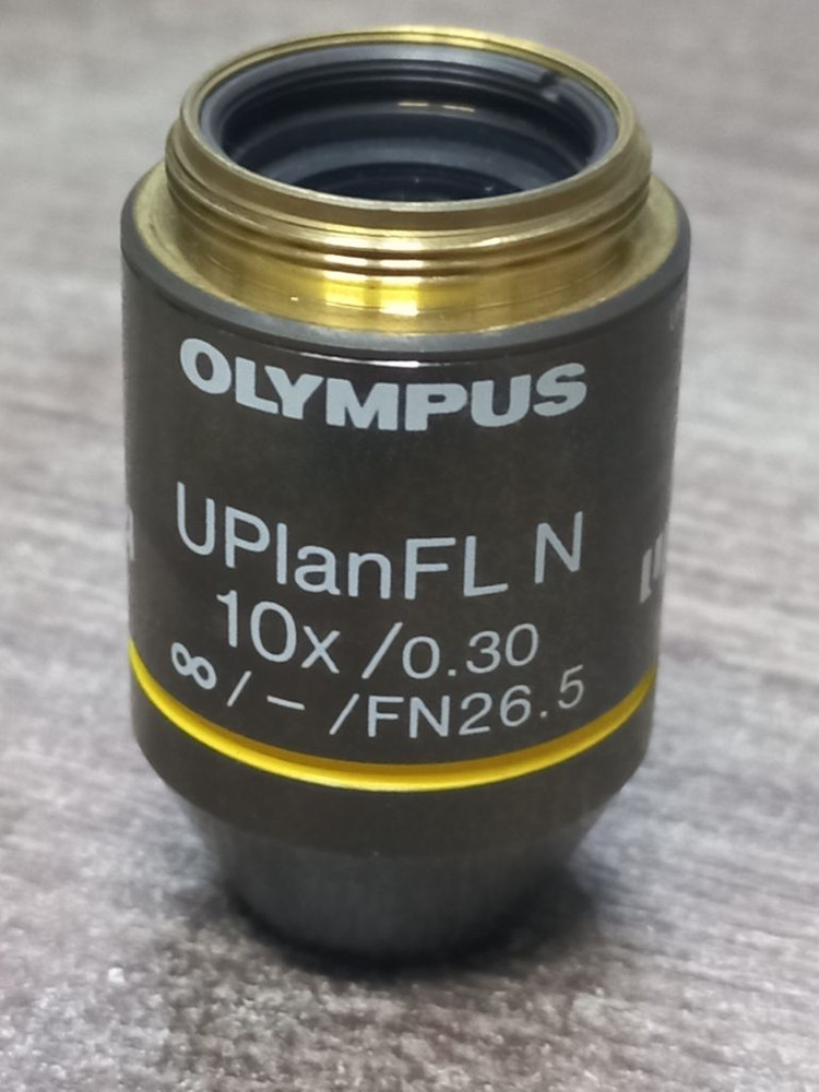 올림프스 형광현미경 대물렌즈 판매 이미지