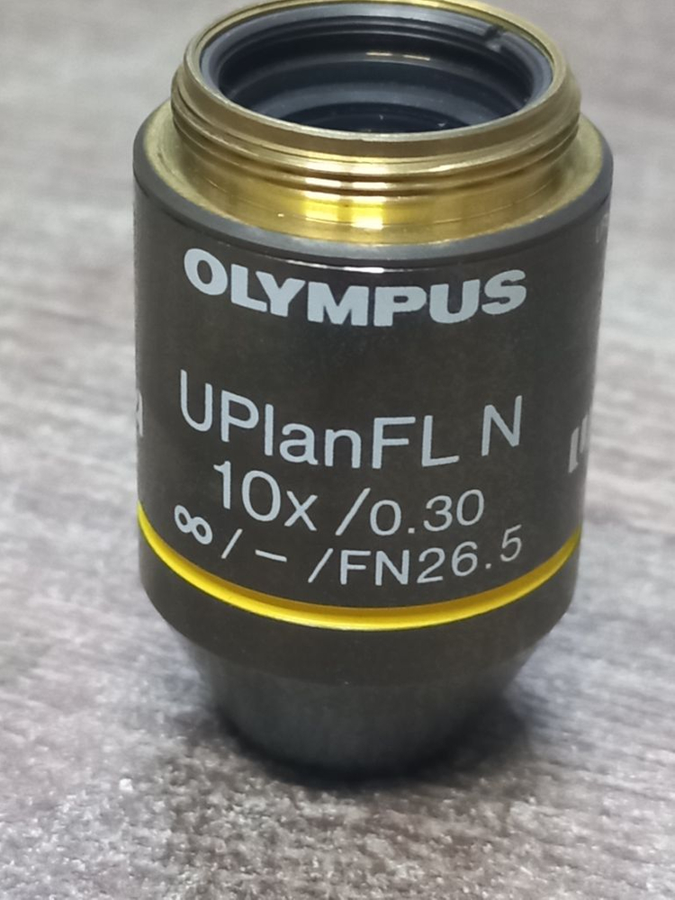 올림프스 형광현미경 대물렌즈 판매 이미지