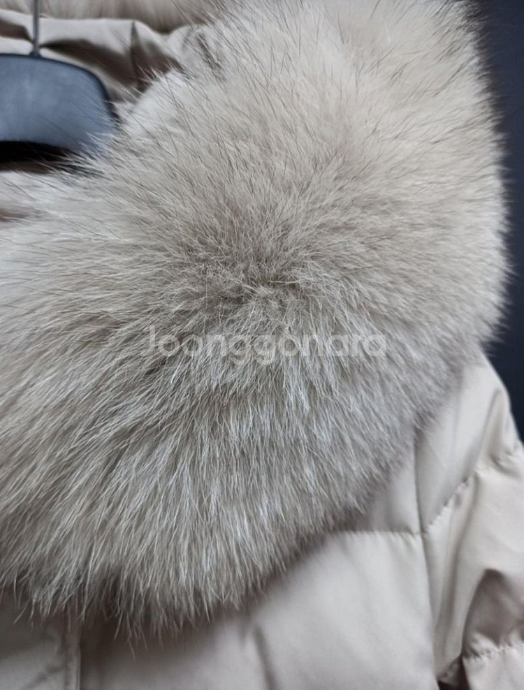 J COCO 사기폭스 리얼구스 맥시 롱 패딩 55--6