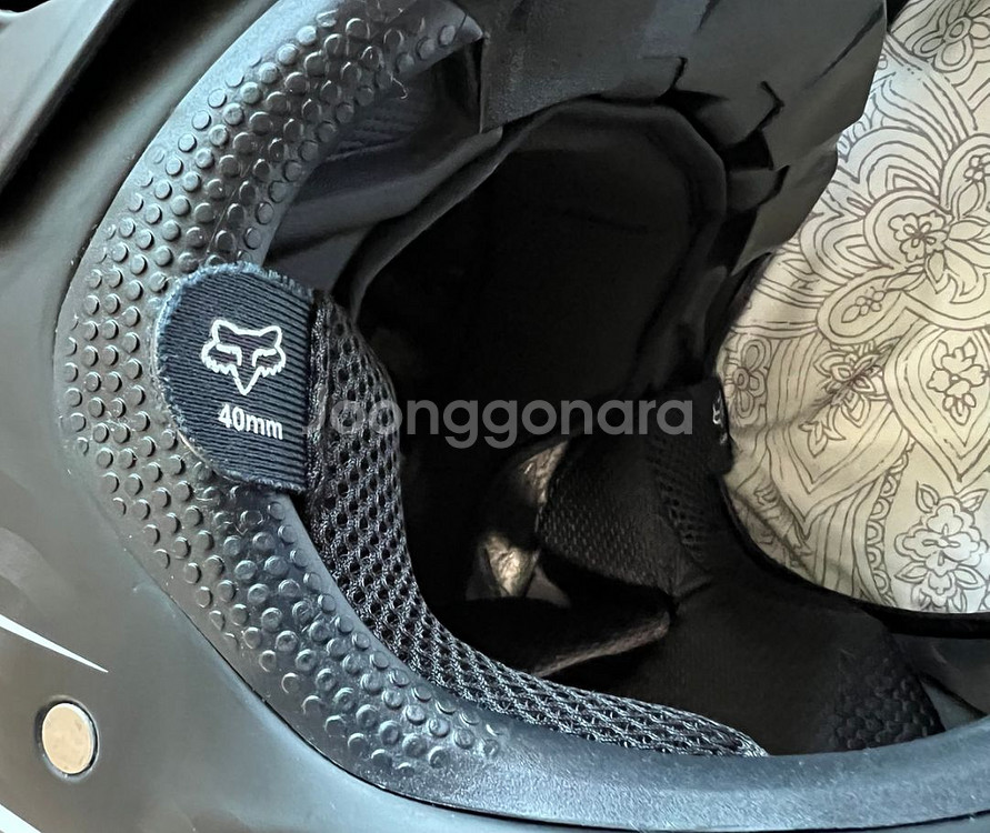 Fox Helmet V4 Carbon 헬멧 라지--5