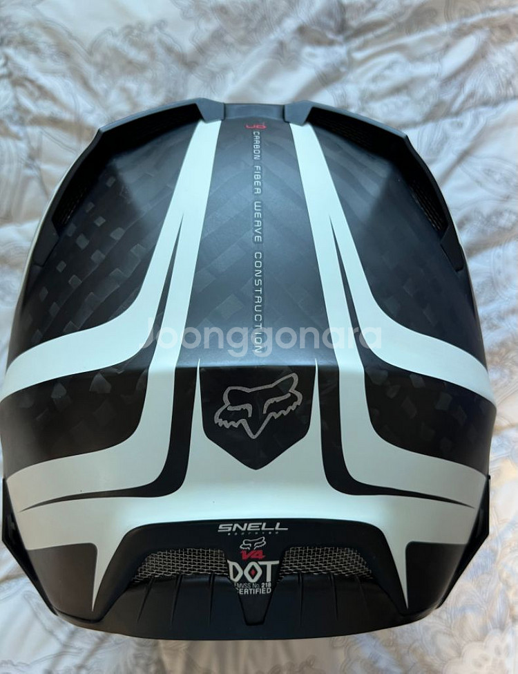 Fox Helmet V4 Carbon 헬멧 라지--4