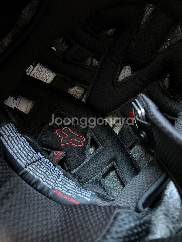 Fox Helmet V4 Carbon 헬멧 라지--7