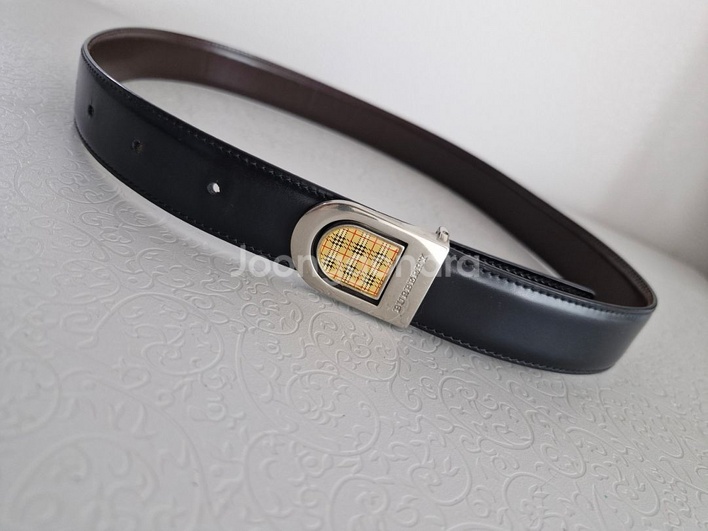버버리 남녀공용 가죽벨트--5