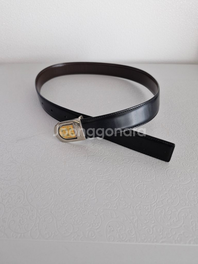 버버리 남녀공용 가죽벨트--8