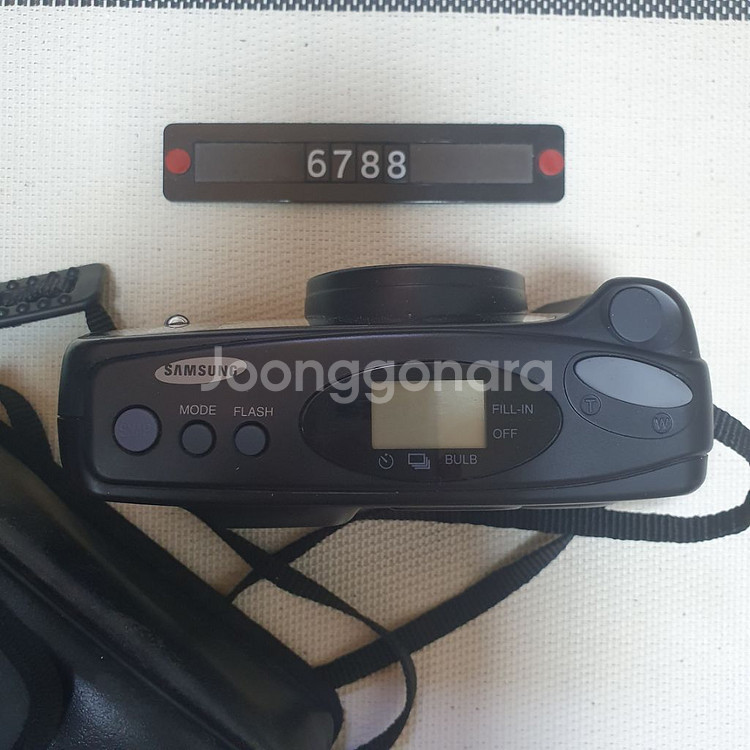 삼성캐녹스 AF 줌 800 필름카메라 파우치포함--1