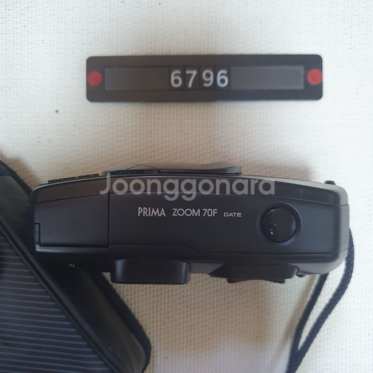 캐논 프리마 줌 70F DATE 필름카메라 파우치포함--2