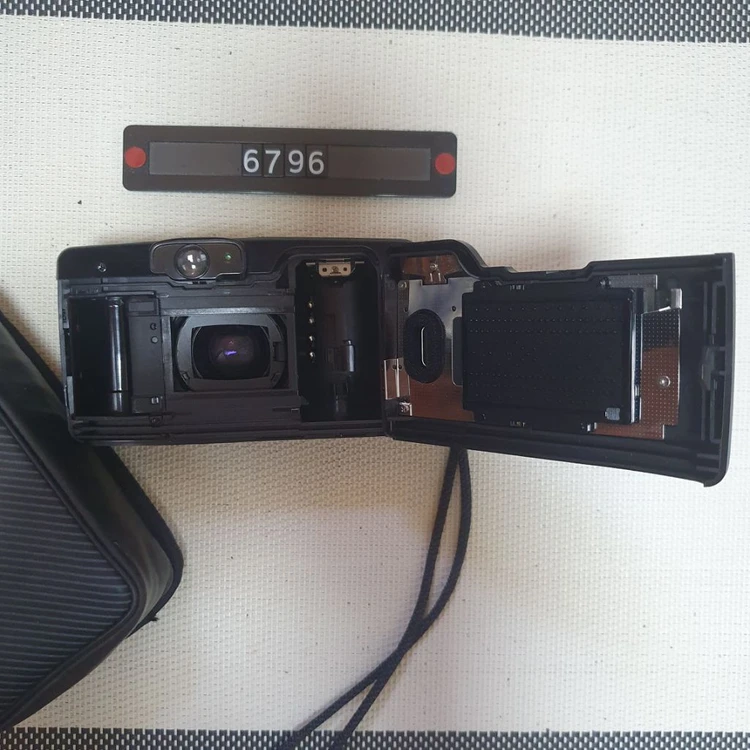 캐논 프리마 줌 70F DATE 필름카메라 파우치포함 이미지