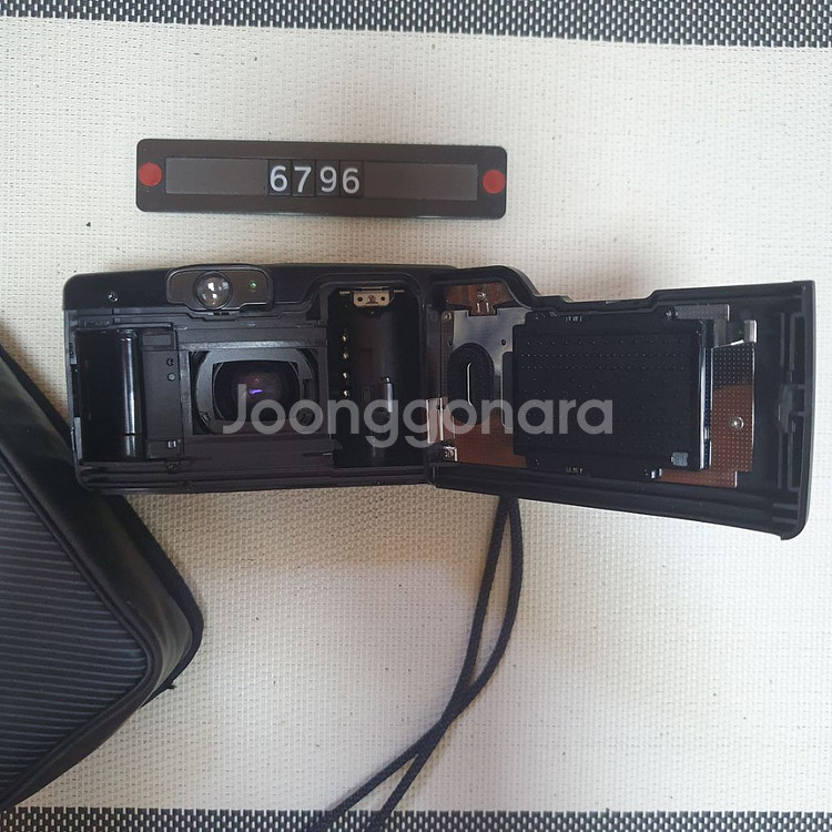 캐논 프리마 줌 70F DATE 필름카메라 파우치포함--5