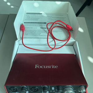 focusrite Scarlett 2i4 스칼렛 2세대