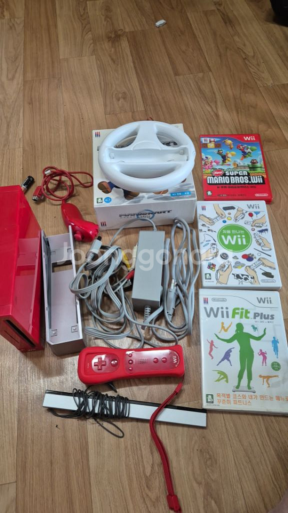 닌텐도 wii 25주년 마리오 에디션 한정판 + fit--2