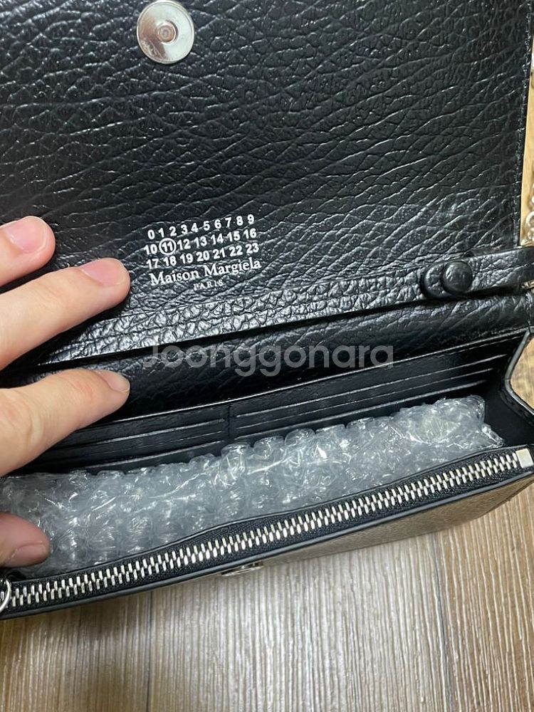메종 마르지엘라 woc 스티치 체인숄더백 정품 풀박스--2