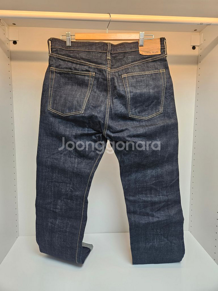옴니갓 스트레이트 원워시드 데님팬츠 34size--1