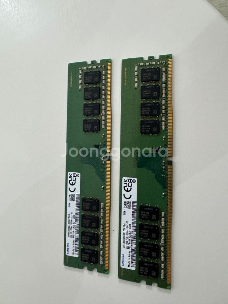 삼성 램 8GB DDR4 2개 팝니다--0