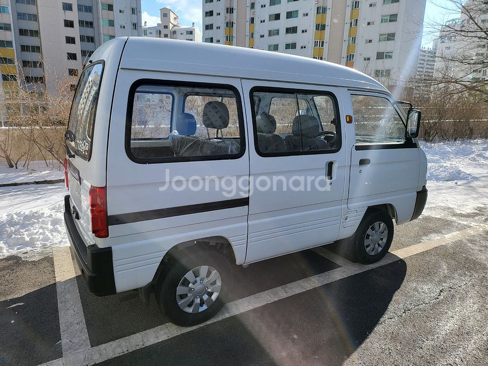 다마스 5인승 코치리빅 20년식 신차350km 세미오토--1