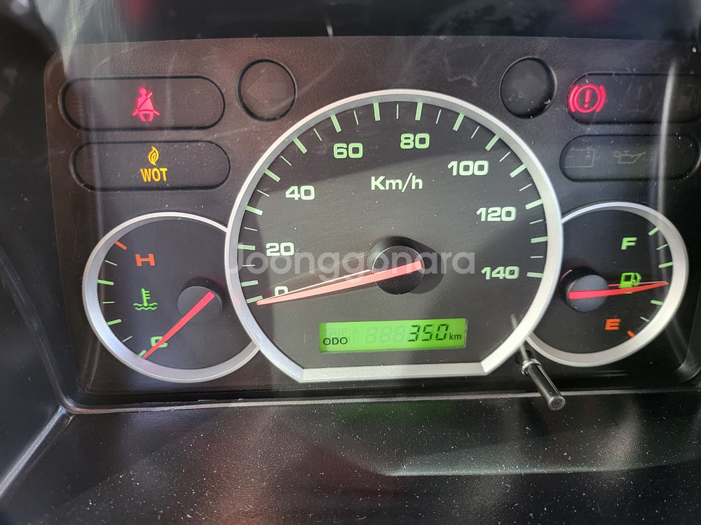 다마스 5인승 코치리빅 20년식 신차350km 세미오토--8