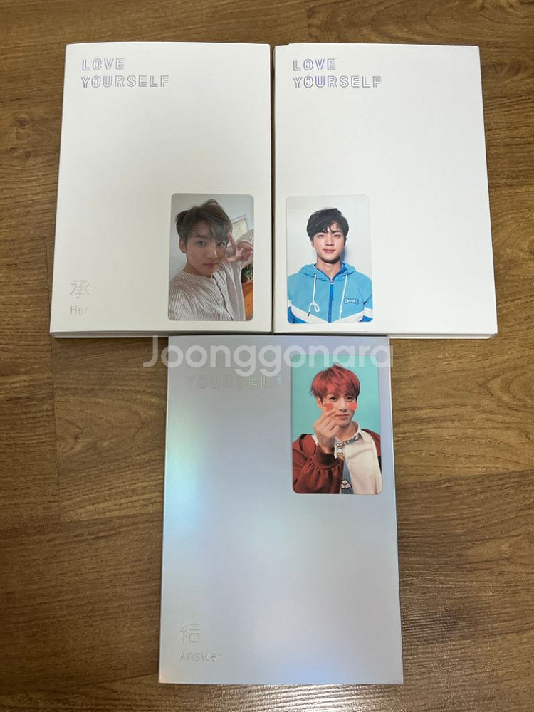 방탄앨범 포카포함 일괄판매--2