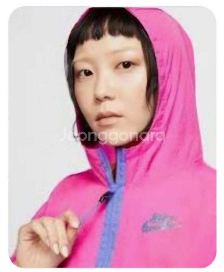 택포 여성 상태굿 나이키 우븐 바람막이 자켓 트레이닝복--1