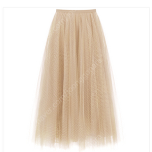 Gold rain tulle skirt 새상품메르시비앙