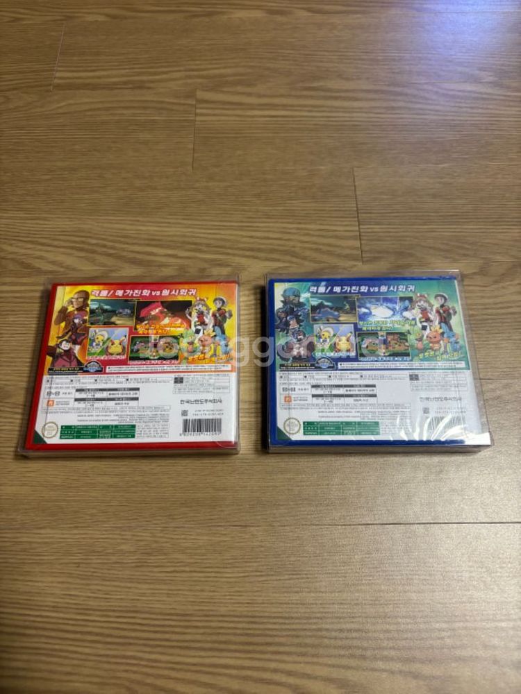 3DS 포켓몬스터 알파사파이어, 오메가루비 미개봉새제품--1