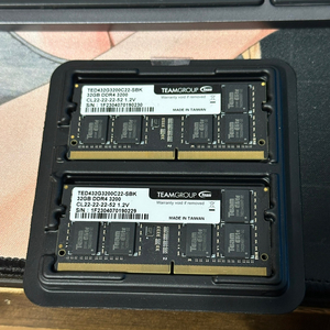 팀그룹 엘리트 DDR4 64GB (노트북용)