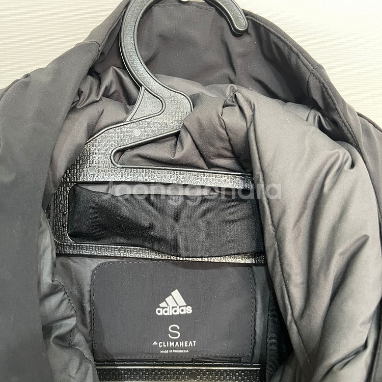 아디다스 남성 구스다운 롱패딩 S--3
