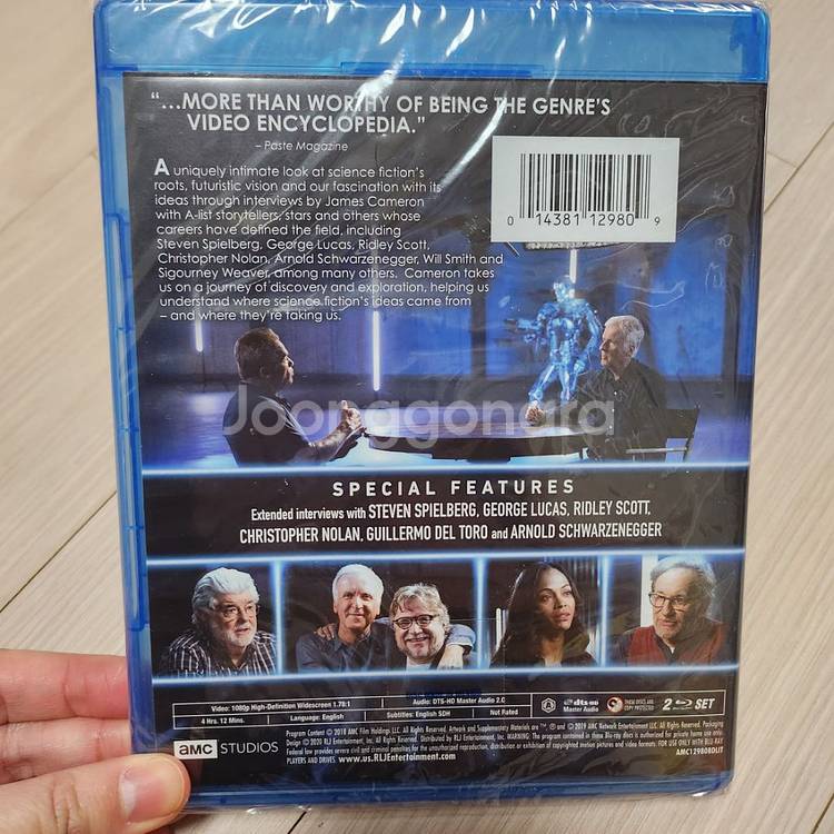 제임스 카메론 아바타 타이타닉 SF 영화 제작기 dvd--1