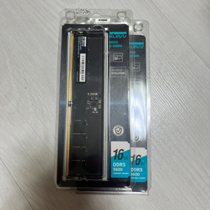 컴퓨터 램 KLEVV DDR5 5600 16GB 2개