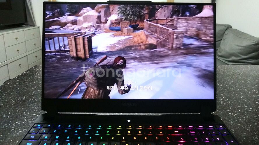 기가바이트 하이엔드급 게이밍 노트북/3080Ti--1