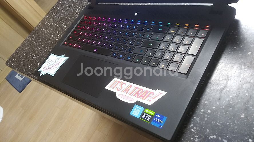 기가바이트 하이엔드급 게이밍 노트북/3080Ti--4
