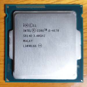 인텔 cpu i5 4670