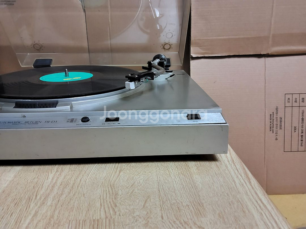산수이 LP 턴테이블 FR D3 (오디오 앰프 음향기--3