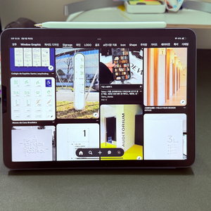 아이패드 에어5세대 퍼플 + 애플펜슬 + 스마트폴리오