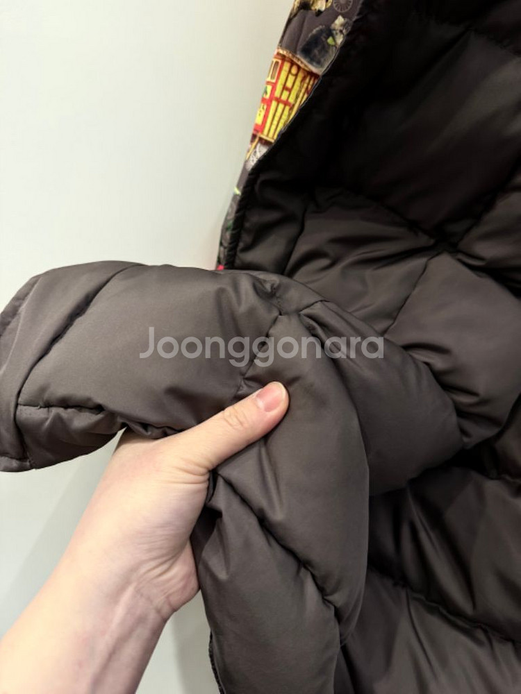 오일릴리 백화점구매 정품 양면 오리털 패딩--6