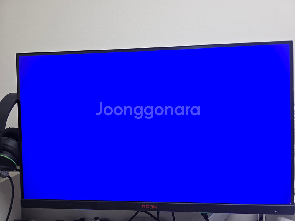 알파스캔 AOC AGON 324UX 144hz 4K--4