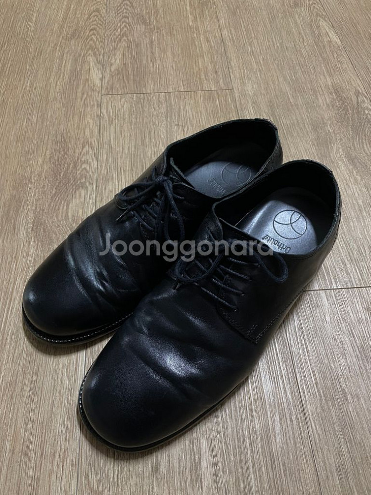 야세 홀스하이드 컴포트 더비슈즈 블랙 270--0