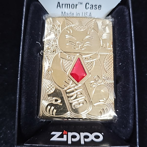 (새상품) ZIPPO 지포 LUCKY CAT 정품