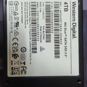 WD blue 3d 4tb sata ssd