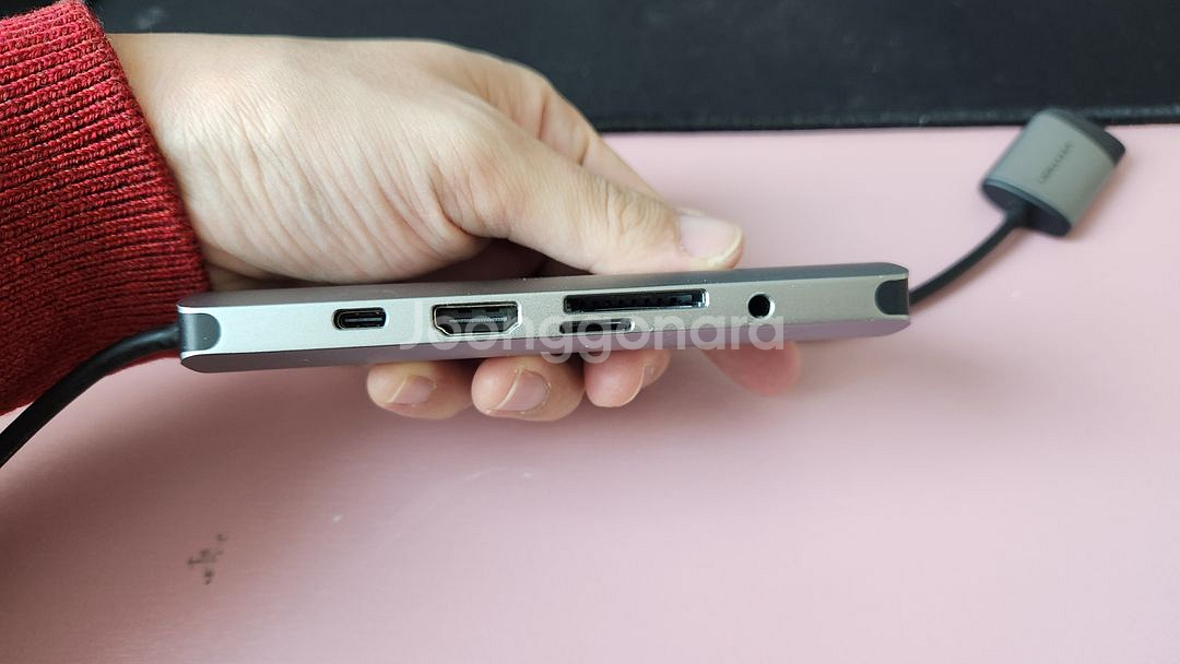 벤션 9in1 C타입 HDMI 랜카드 오디오 허브 CG--3