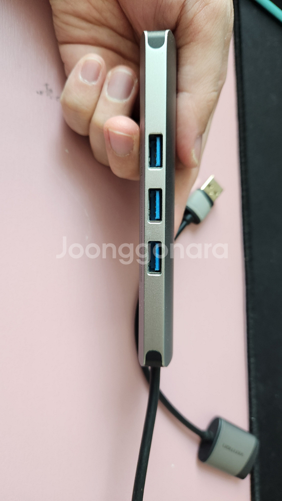 벤션 9in1 C타입 HDMI 랜카드 오디오 허브 CG--4