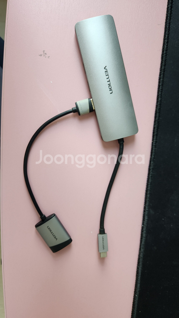 벤션 9in1 C타입 HDMI 랜카드 오디오 허브 CG--6