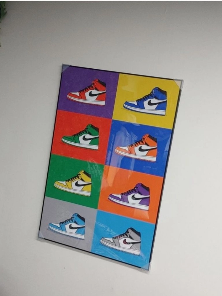 나이키 조던 신발 팝아트 그림 액자 인테리어소품 조던1 이미지