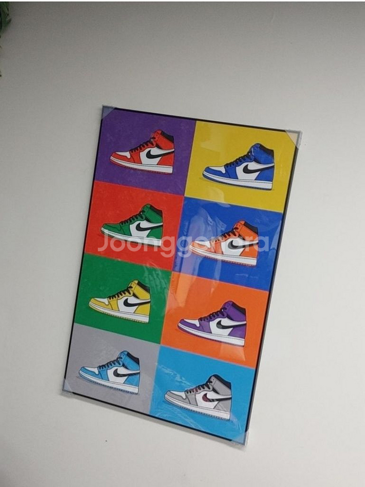 나이키 조던 신발 팝아트 그림 액자 인테리어소품 조던1--2